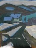 Blaue Berge nach Gabriele Münter